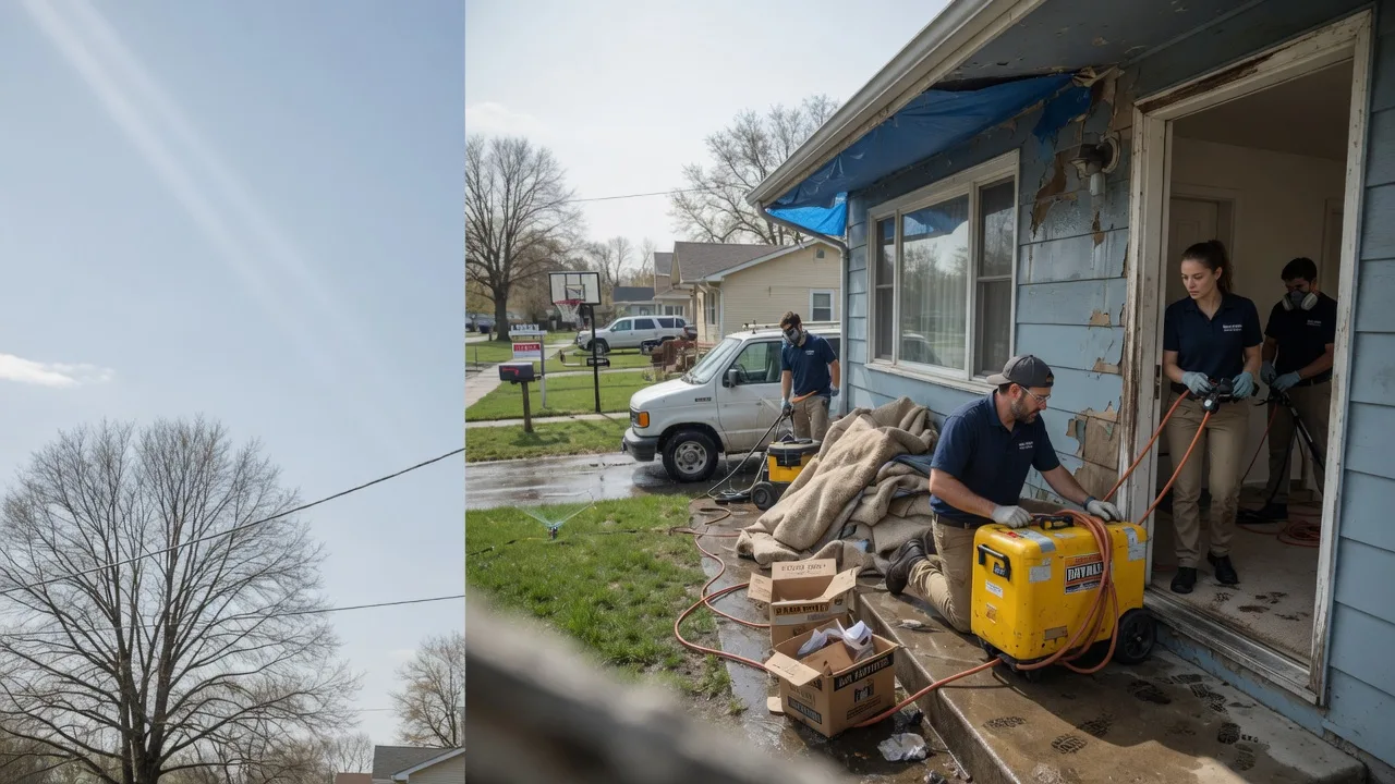 Basement Flood Cleanup in Kennard, TX near me